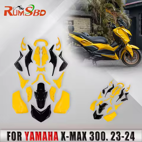 Motorcycle Fairing Kits ABS Injection Bodywork Set Painted Complete Frame Parts For Yamaha X-MAX 300