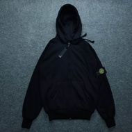 JACKET ZIPPER HOODIE STONE iSLand-BLACK