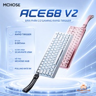 Mchose ACE68 V2 HE Mechanical Gaming Keyboard With Rapid Trigger - Upgraded Polling Rate - RT 0.001m