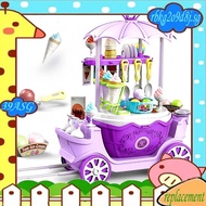 39A- Ice Cream Shop Toys for Kid - Toddler Ice Cream Maker and Store Cart Pretend Playset Scoop and Learn Edutational Toy