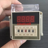 High Quality OMRON DH48S-2Z Timer Digital Time Relay 0.01s-99h99m Hours Time Delay Relay with Socket