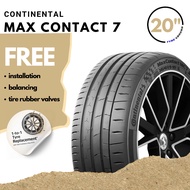 Continental MaxContact 7 MC7 20 inch [Free Installation & Balancing] Tire Tyre Tayar