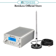 RETEKESS TR502 FM Transmitter Long Range Broadcast Stereo Station 8 Level RF Power Adjustable Suppor