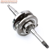 Scooter GY6 crankshaft racing   3mm for GY6 125cc 150cc GP / VP110 2V 4V 152QMI 157QMJ Pin hole 15mm