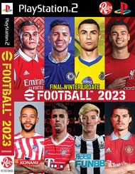 💿 แผ่นเกมส์ PS2 💿 E football 2023 WINTER FINAL PES 2023 EFOOTBALL ⚔️ PlayStation 2 update ล่าสุด