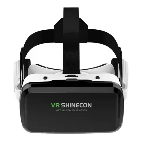 G04BS Bluetooth Headset Version 3D Virtual Reality Helmet Smartphone Optional Joystick VR SHINECON T