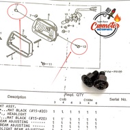 EX5 SKRU LAMPU DEPAN (2PC/1SET) SCREW HEAD LAMP SCREW LAMPU DEPAN
