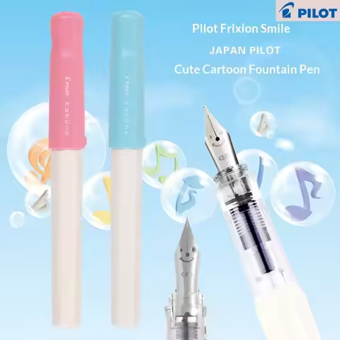 Japanese PILOT KaKuno Smiling Pen FKA-1SR Student Handwriting Practice Writing Smooth Stationery Sch