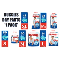 (TAPE) Huggies Dry Diapers S/M/L/XL/XXL