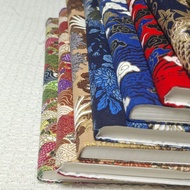 pembalut buku tulis pembalut buku Special Price Fabric Journal Cover Retro A5/A6 Book Sleeve Handmad