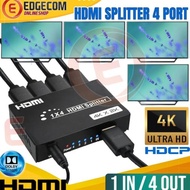 HDMI Splitter 4 Port 4Kx2K 3D