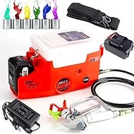 Backpack Handheld Airless Paint Sprayer, 15Mpa High Pressure Cordless Wall Spray Gun with 1.5m Hose,