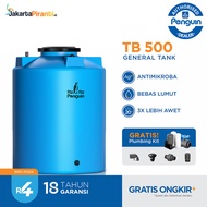 penguin tangki | toren | tandon air tb 500 5000 liter - biru muda