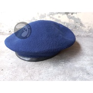 Beret Darkbiru - Firefighter Beret - Plain Beret