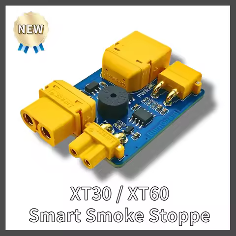 New XT30 / XT60 Smart Smoke Stopper Fuse BurnGuard Test Safety Power-on Protection, For RC FPV/Model