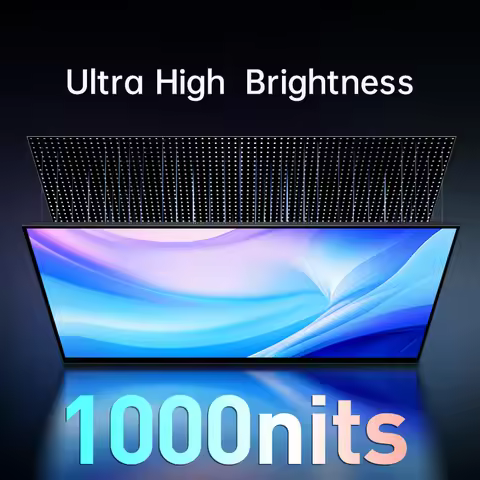 VCHANCE 16'' 2.5K 144Hz Portable Monitor Mini Led 1000nits 100%sRGB Metal Frame with Stand Extender 