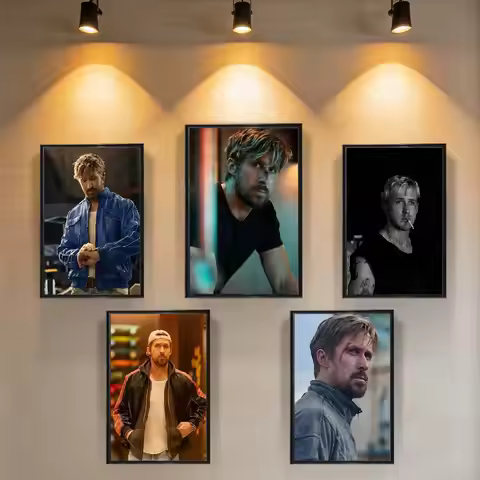 The last hope Ryan Gosling Poster Trendy Wall Art For Coffee Office Bar Decoration Best Gift Good St