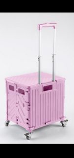 全新 摺疊式 4輪 購物車 買餸車 360度