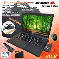 Notebook Fujitsu โน๊ตบุ๊คมือสอง FUJITSU LIFEBOOK Intel Celeron (Ram 4 GB)ทำงานออฟฟิต ดูหนัง ฟังเพลง 