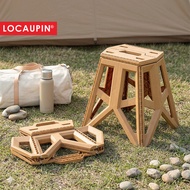 Locaupin Foldable Step Stool Tall Holds Up to 100kg Plastic Foldable Step Stool for Bathroom, Garden