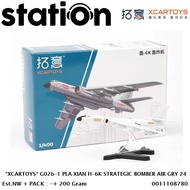 XCARTOYS G026-1 PLA XIAN H-6K STRATEGIC BOMBER AIR FORCE GRAY 24 - DIECAST