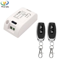 ∋☌♗ 433MHz rf Universal Wireless Remote Control AC 110V 220V 10Amp 2200W 1CH Relay Receiver and Lighting Switch For Bulb Lamp device