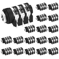 1/4 Jack Female 6.35mm Jack Stereo 1/4 inch Guitar Pedal Input Jack Socket PCB Mount 6 Pin Input Out