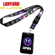 New DPWH Lanyards Id lace id Holder