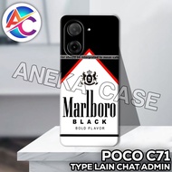 AC34/Case poco C71/ MEN'S Motif poco C71/casing poco C71/silicone poco C71