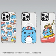 CASETiY Bugcat Capoo Magnetic Case For iPhone 16 16Pro 11 12 13 14 15 Plus Pro Max Hard Clear Acryli