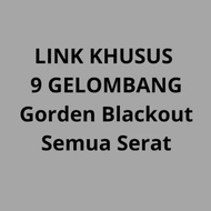 Special Order 9 Waves of Blackout Curtains