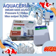 aerator AC DC 2 output hikari HK 6603 pompa udara AC DC