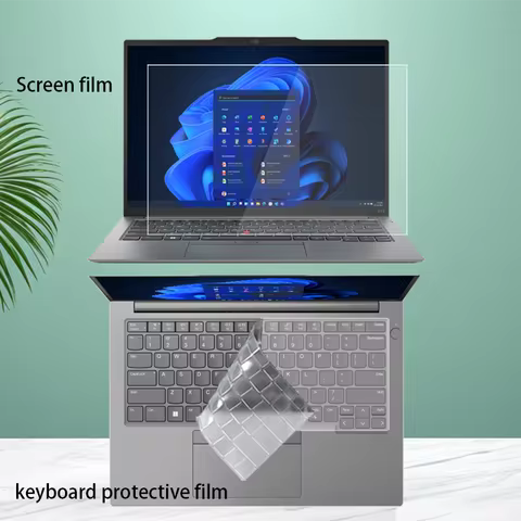 Suitable for Lenovo ThinkPad X13 Gen 6 notebook screen film L13 Gen6 keyboard cover HD anti-glare an