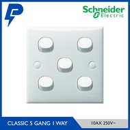 CLIPSAL Classic E35 5 Gang Switch