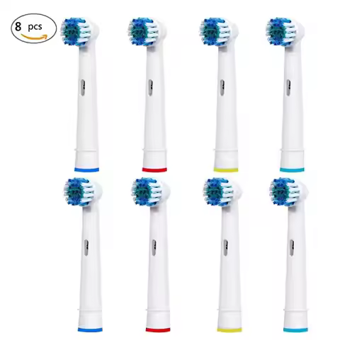 8pcs Replacement Brush Heads For Braun oral B D12 D16 D29 D20 D32 OC20 D10513 OC18 D811 D9525 D9511 