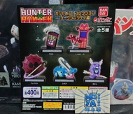 三上屋 行版 HUNTER X HUNTER 全職獵人 GASHAPON COLLECTION 友克鑫市篇 扭蛋 1套5款 幻影旅團 團長 庫洛洛 念能力 盜賊的極意 書 密室遊魚 俠客 傀儡手機 飛