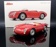 【MASH-2館】現貨特價 Schuco 1/18 Porsche 550 A Spyder 1957 Red