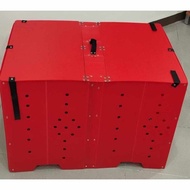 Folding Cage/2 doors/ Folding Plastic cage for Gamefowl
