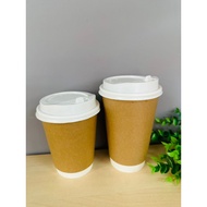 PAPER CUP - 14OZ (5PCS)/ PAPER CUP - 16OZ (5PCS)/ PAPER HOT CUP/ COFFEE HOT CUP/ PARTY CUP/ DISPOSAB