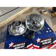 Harley Davidson HD Reflector Import Detail Original Iron eagle Grade A HD Headlight 5.75 inch Import