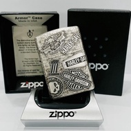 ZIPPO ARMOR HARLEY DAVIDSON 5 SIDES SILVER - GHOSTORE7