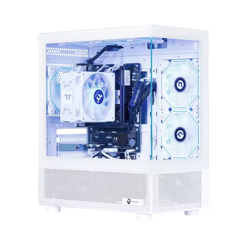 Ningmei Lumishore Gaming PC AMD Ryzen 5 5600GT 16GB RAM 1TB SSD WiFi Gaming Desktop