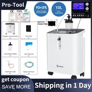 ⭐Local Warehouse+COD⭐ VARON oxygen concentrator machine, 0.5-10L home oxygen concentrator, oxygen co