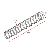สปริงสแตนเลส สปริงกด สปริงดันสแตนเลส ไม่เป็นสนิม มีสินค้าพร้อมส่งในไทย