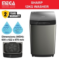 SHARP ES-F120G / ES-F120G2 12KG TOP LOAD WASHER