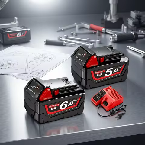 18V/12V Battery 6Ah 3Ah Rechargeable Battery For Milwaukee M18 M12 XC Cordless Tools 48-11-2402 48-1