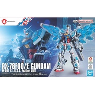 [READY STOCK] 1/144 RX-78F00/E Gundam G.L.R.S.S (Glass Feather Equipment)