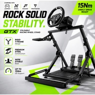 FOLDABLE RACING SIMULATOR STEERING WHEEL STAND RIG FOR LOGITECH THRUSTMASTER MOZA FANATEC SIM RACING