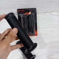 AGRAS FUR MOTORCYCLE GRIP QUALITY BLACK AGRAS FUR RUBBER HANDGRIP