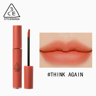 (แท้/ส่งไว) 3CE VELVET LIP TINT เวลเวท ลิป ทินท์ เครื่องสำอาง ลิปสติก ลิปทิน ลิปจิ่มจุ่ม เนื้อแมทกำมะหยี่ lip lipstick สีใหม่ล่าสุด